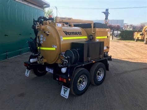 used vacuum excavators trailer mounted